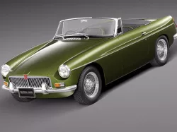 MG MGB 1962-1980 3D model