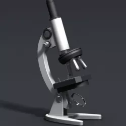 Microscope 3D model