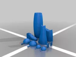 model of leg