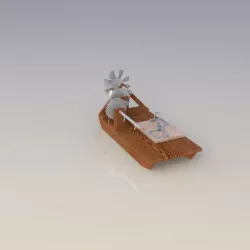 Mouse Trap Powered Boat