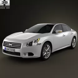 Nissan Maxima 2012 3D model