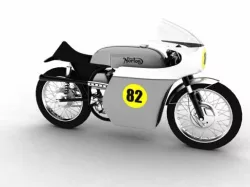 Norton Racer 1960 3D model