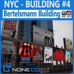 NYC Building Bertelsmann 3D model