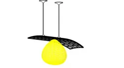OLED Lighting Fixture - KINDRED 6300 Series 3D model