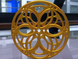 Ornate wheel