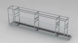 Parallel System Rack - Vertical Receivers set-up