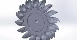 Pelton Turbine Blade
