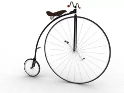 Penny-Farthing 1885 3D model
