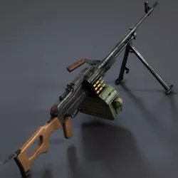 PKM Machine Gun 3D model