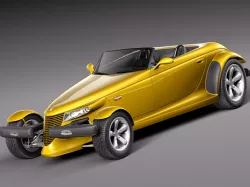 Plymouth Prowler stock 1997-2002 3D model