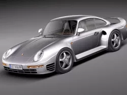 Porsche 959 3D model