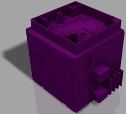 Protomold sample cube in sheet metal