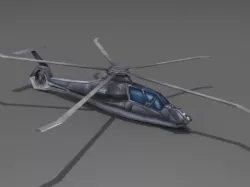 RAH-66 Comanche Low-poly  3D model