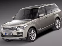 Range Rover 2013 3D model