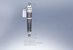 Rear shock absorber