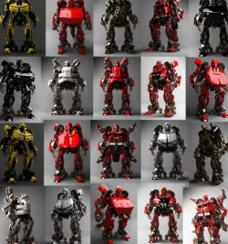Robot Collection 3D model