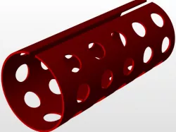 Rolled sheet metal plate
