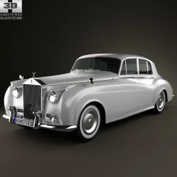 Rolls-Royce Silver Cloud II saloon 1959 3D model