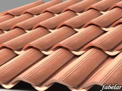 Roofing tiles 2 3D model