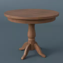 Round table 3D model