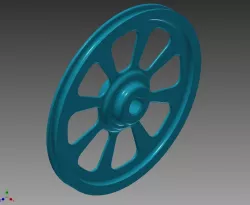 Round Wheel for single cam compound bow