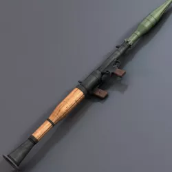 RPG-7 3D model