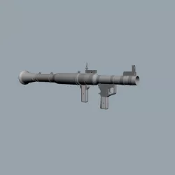 RPG Launcher 3D model