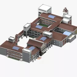 School 3D model