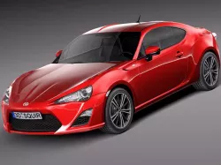 Scion FR-S 2013 3D model