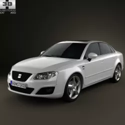 Seat Exeo Sedan 2009 3D model
