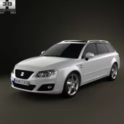 Seat Exeo Tourer 2009 3D model
