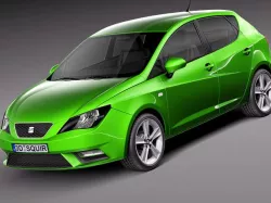 Seat Ibiza 2013 5door 3D model
