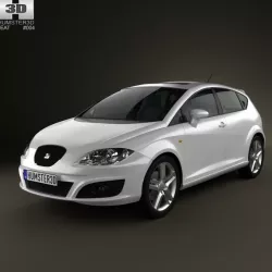 Seat Leon 2009 3D model