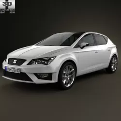 Seat Leon 2013 3D model