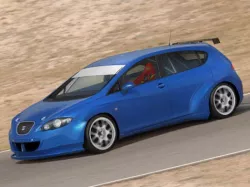 Seat Leon WTCC 3D model