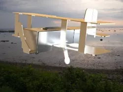 Sheet metal air plane