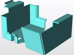 Sheet metal model
