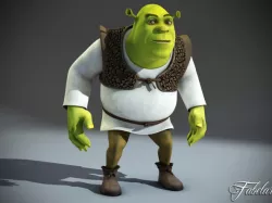 SHREK std mat 3D model