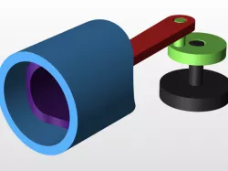 Simple Piston Cylinder assembly