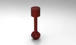 Simple Pneumatic Engine Piston