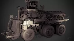 Slave Hauler 3D model