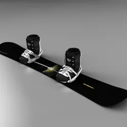 Snow board 3D model