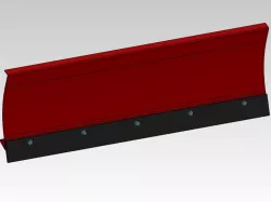 Snow plow blade