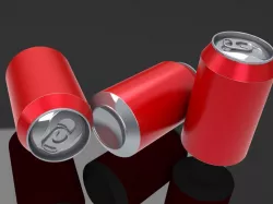 Soft drink can