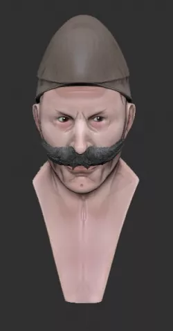 Soldier 3D model