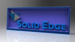 Solid Edge desk plaque