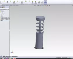 Spring animation, suspension animation