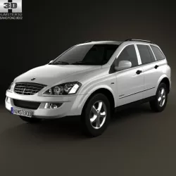 SsangYong Kyron 2011 3D model
