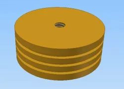 Steam engine componants. Piston