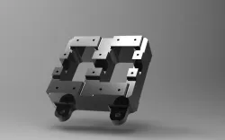 Steam engine components. Base.
